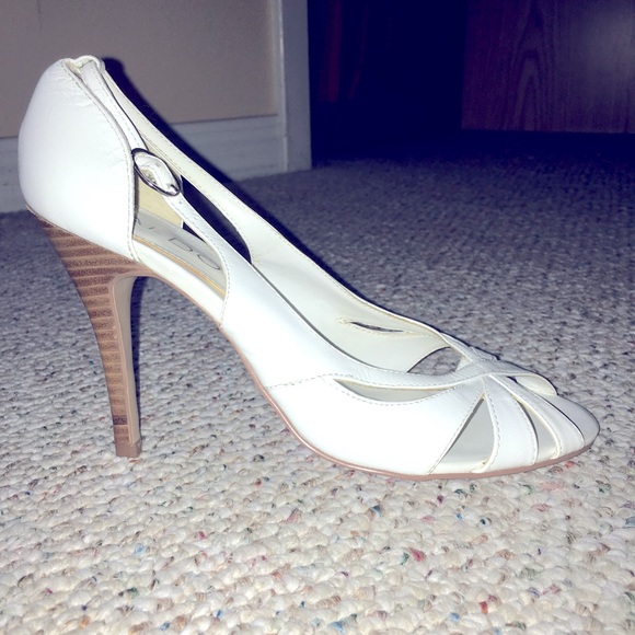 Aldo heels, size 37, white, never worn - Picture 2 of 2